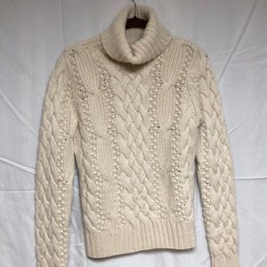 Fisherman’s knit Cashmere sweater from Saks